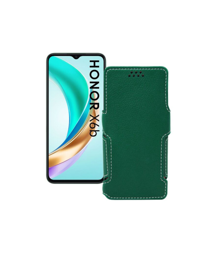 Чохол-книжка з екошкіри для телефону Honor X6B