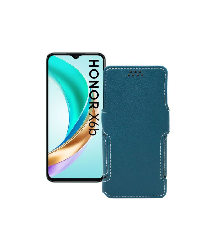 Чохол-книжка з екошкіри для телефону Honor X6B