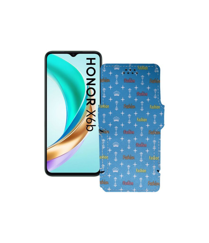 Чохол-книжка з екошкіри для телефону Honor X6B