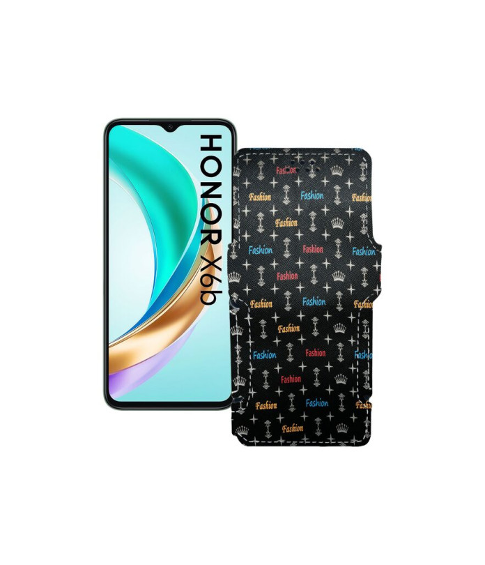 Чохол-книжка з екошкіри для телефону Honor X6B