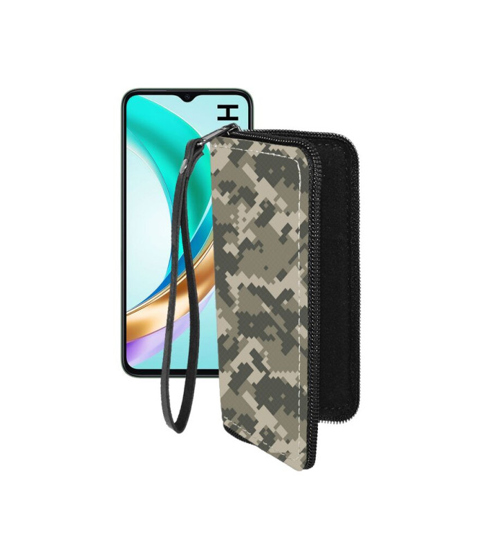 Чохол-гаманець з екошкіри для телефону Honor X6B