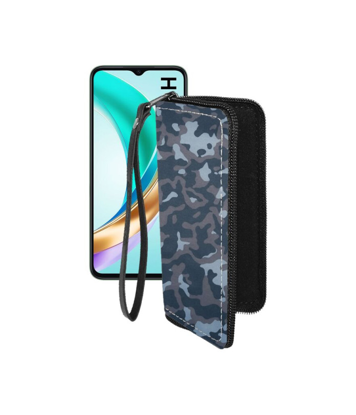 Чохол-гаманець з екошкіри для телефону Honor X6B