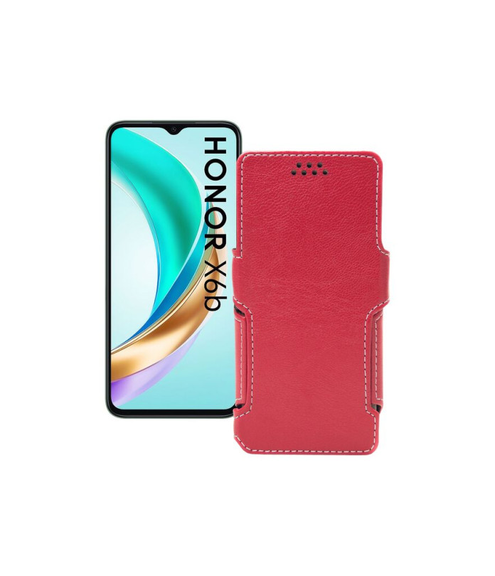 Чохол-книжка з екошкіри для телефону Honor X6B