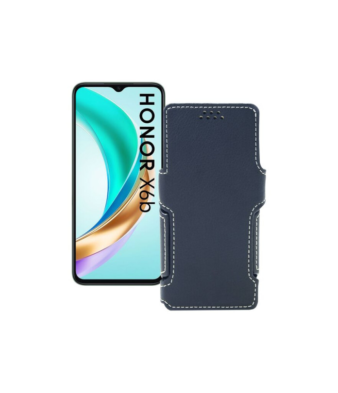 Чохол-книжка з екошкіри для телефону Honor X6B