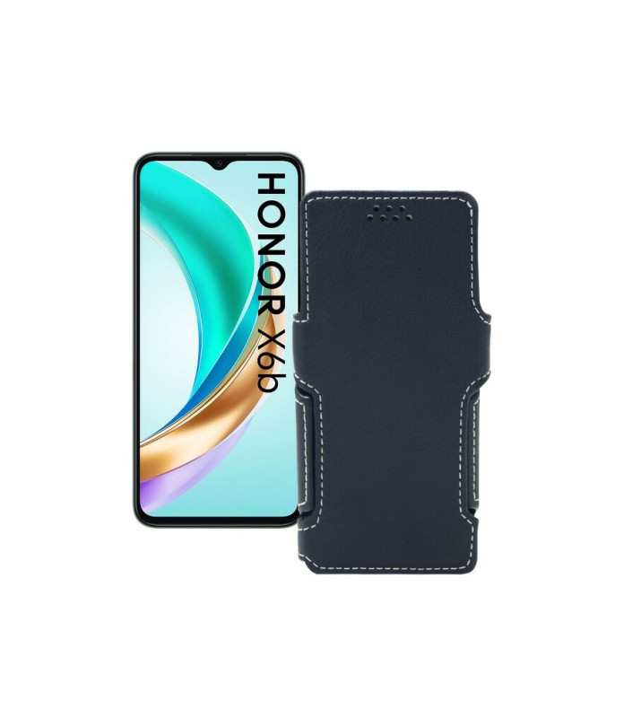 Чохол-книжка з екошкіри для телефону Honor X6B