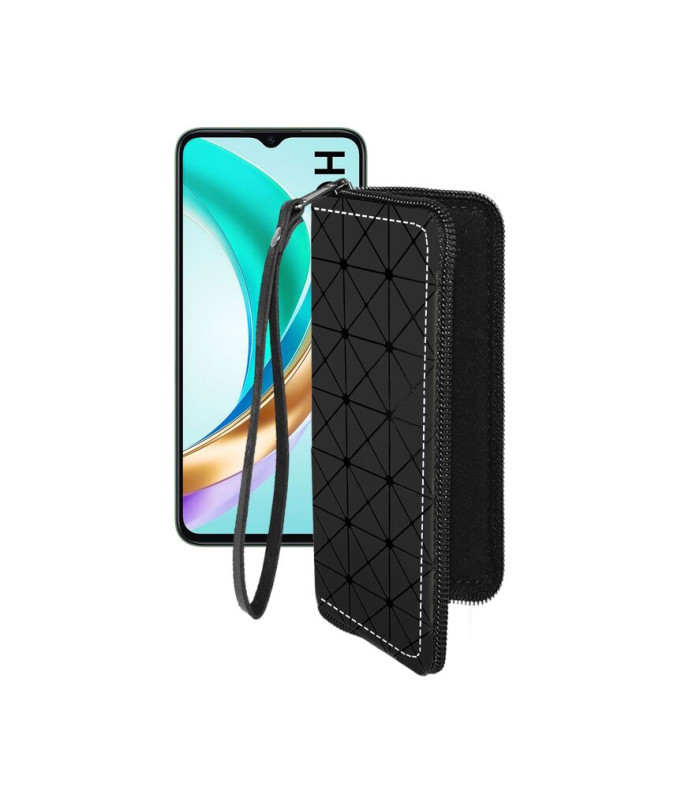 Чохол-гаманець з екошкіри для телефону Honor X6B