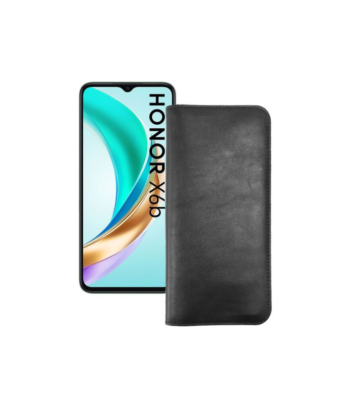 Портмоне з екошкіри для телефону Honor X6B