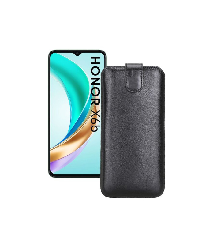 Витяжка зі шкіри для телефону Honor X6B