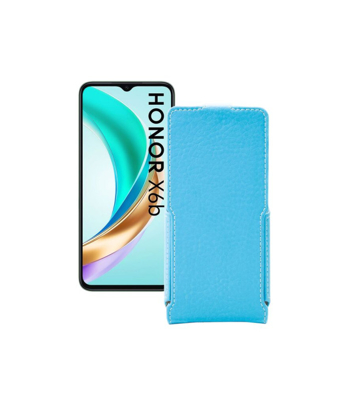 Чохол-флип з екошкіри для телефону Honor X6B