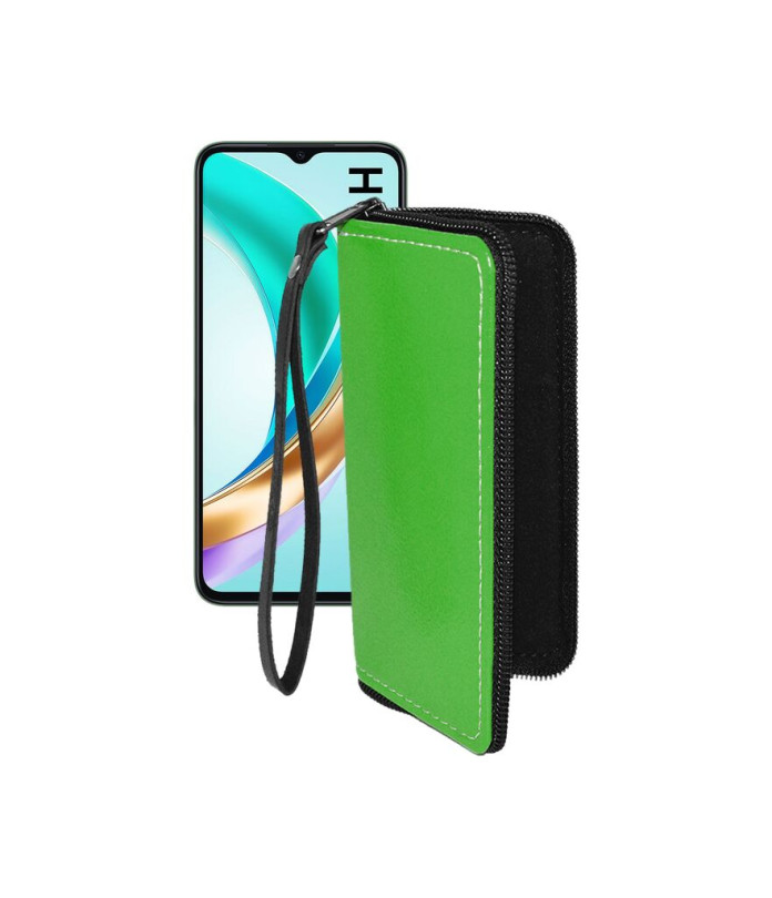 Чохол-гаманець з екошкіри для телефону Honor X6B