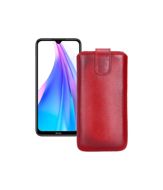 Витяжка з екошкіри для телефону Xiaomi Redmi Note 8T