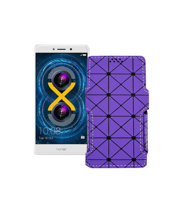 Чохол-книжка з екошкіри для телефону Honor 6x