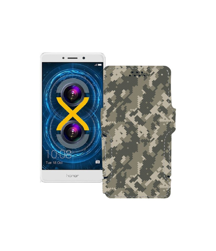 Чохол-книжка з екошкіри для телефону Honor 6x