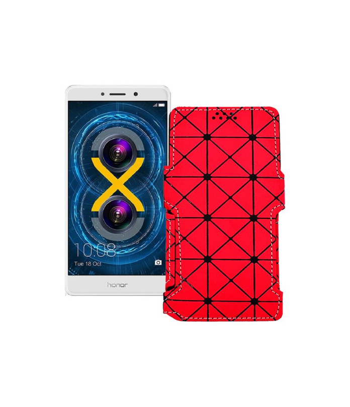 Чохол-книжка з екошкіри для телефону Honor 6x