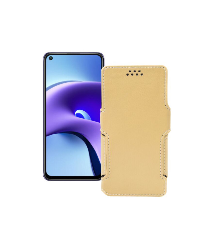 Чохол-книжка з екошкіри для телефону Xiaomi Redmi Note 9T 5G 2021