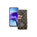 Чохол-флип з екошкіри для телефону Xiaomi Redmi Note 9T 5G 2021