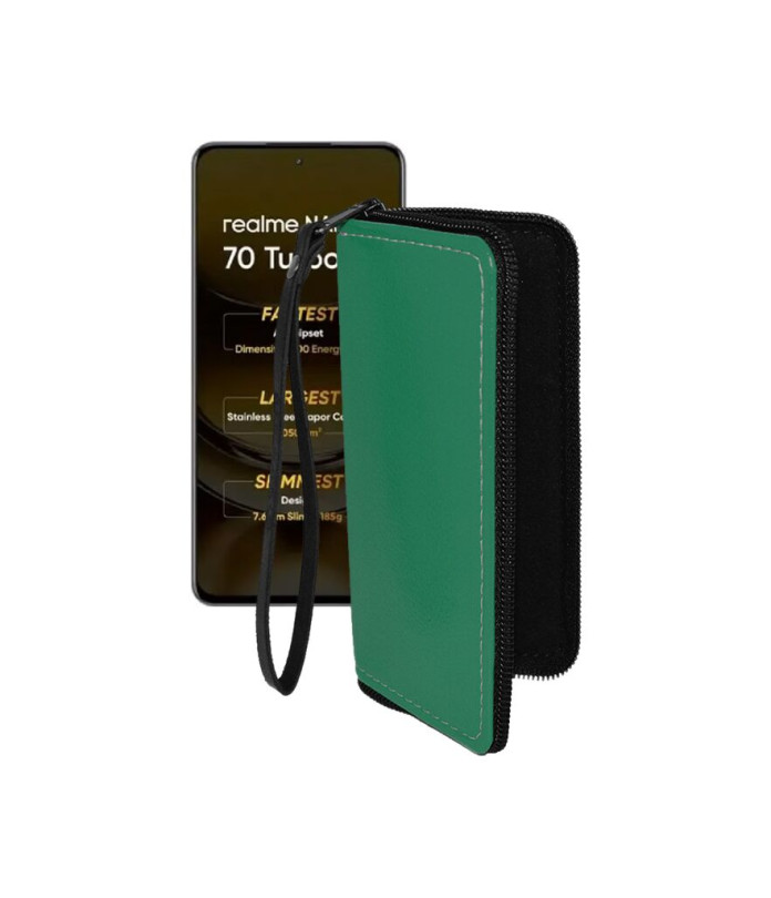 Чохол-гаманець з екошкіри для телефону Realme Narzo 70 Turbo 5G