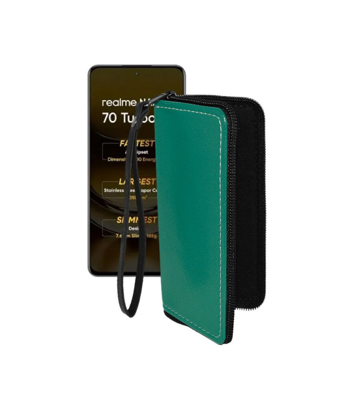 Чохол-гаманець з екошкіри для телефону Realme Narzo 70 Turbo 5G