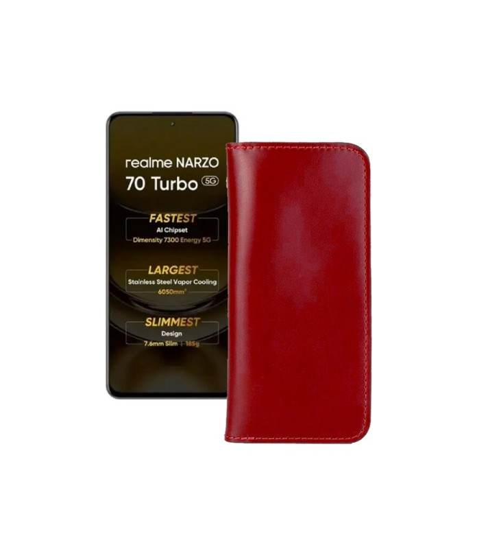 Портмоне з екошкіри для телефону Realme Narzo 70 Turbo 5G