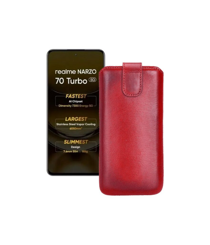 Витяжка зі шкіри для телефону Realme Narzo 70 Turbo 5G