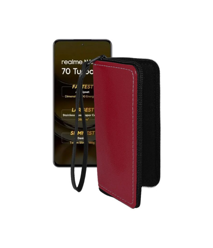 Чохол-гаманець з екошкіри для телефону Realme Narzo 70 Turbo 5G