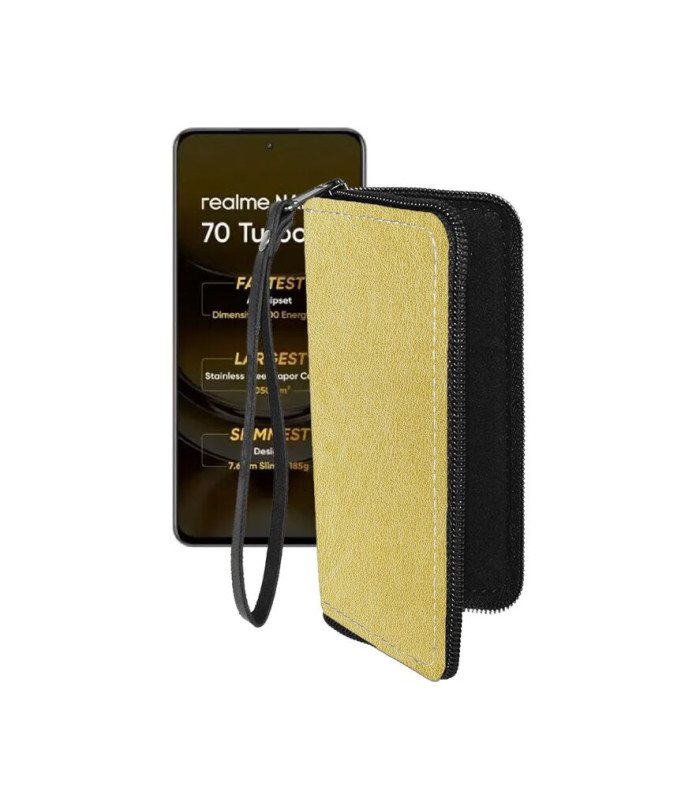 Чохол-гаманець з екошкіри для телефону Realme Narzo 70 Turbo 5G