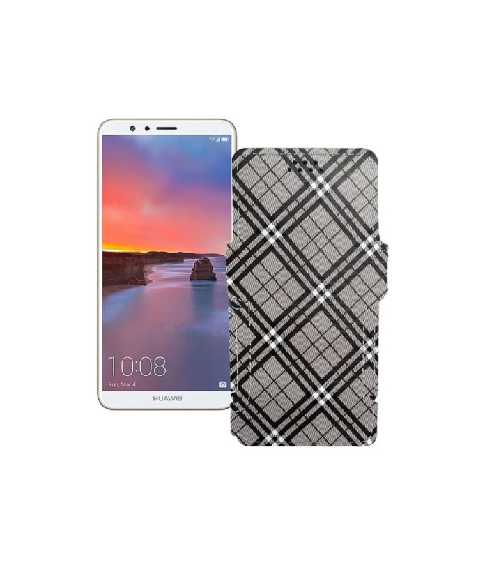 Чохол-книжка з екошкіри для телефону Huawei Mate SE (BND-L34)