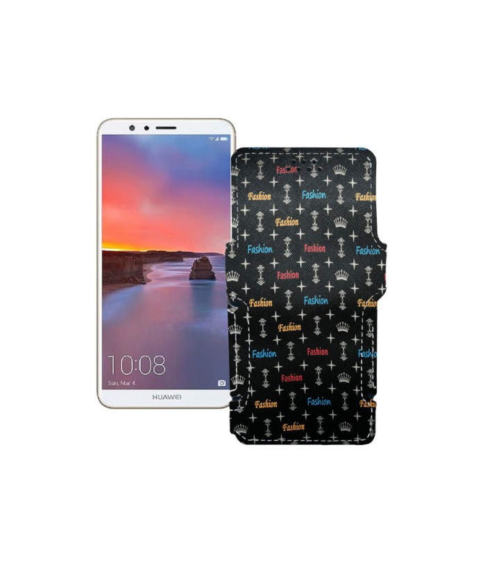 Чохол-книжка з екошкіри для телефону Huawei Mate SE (BND-L34)