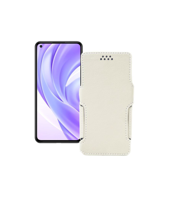 Чохол-книжка з екошкіри для телефону Xiaomi 11 lite 5G NE 2021