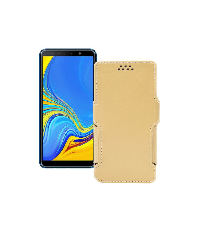 Чохол-книжка з екошкіри для телефону Samsung Galaxy A7 2018 (A750)