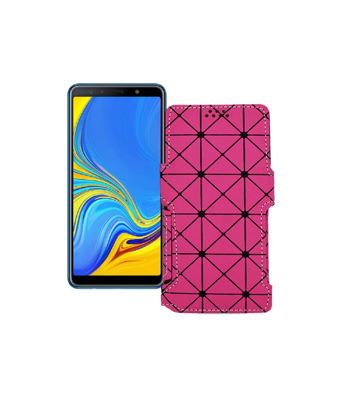 Чохол-книжка з екошкіри для телефону Samsung Galaxy A7 2018 (A750)