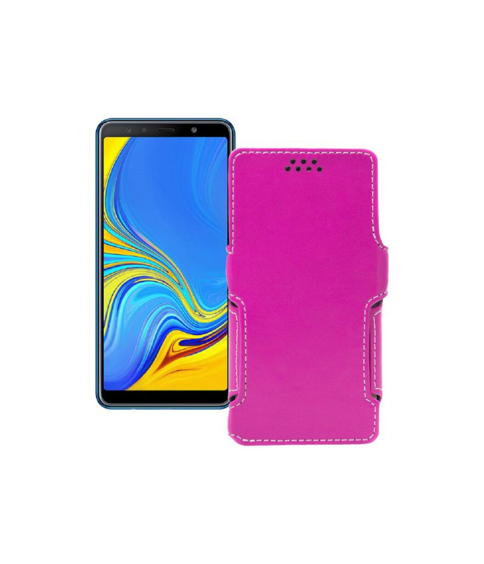 Чохол-книжка з екошкіри для телефону Samsung Galaxy A7 2018 (A750)