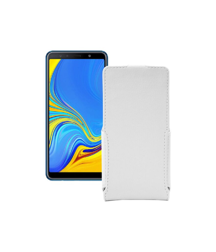 Чохол-флип з екошкіри для телефону Samsung Galaxy A7 2018 (A750)