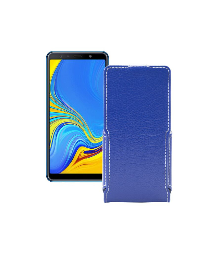 Чохол-флип з екошкіри для телефону Samsung Galaxy A7 2018 (A750)