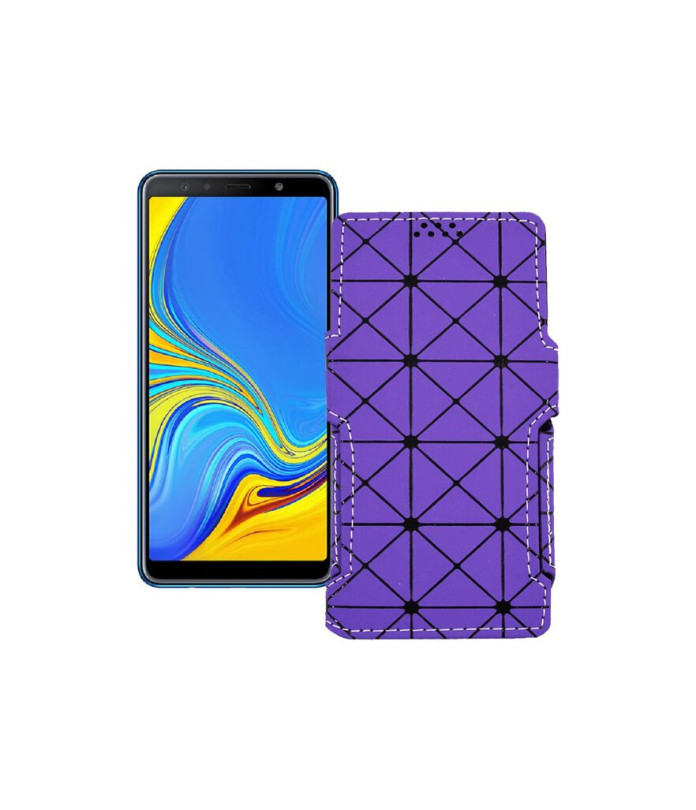 Чохол-книжка з екошкіри для телефону Samsung Galaxy A7 2018 (A750)