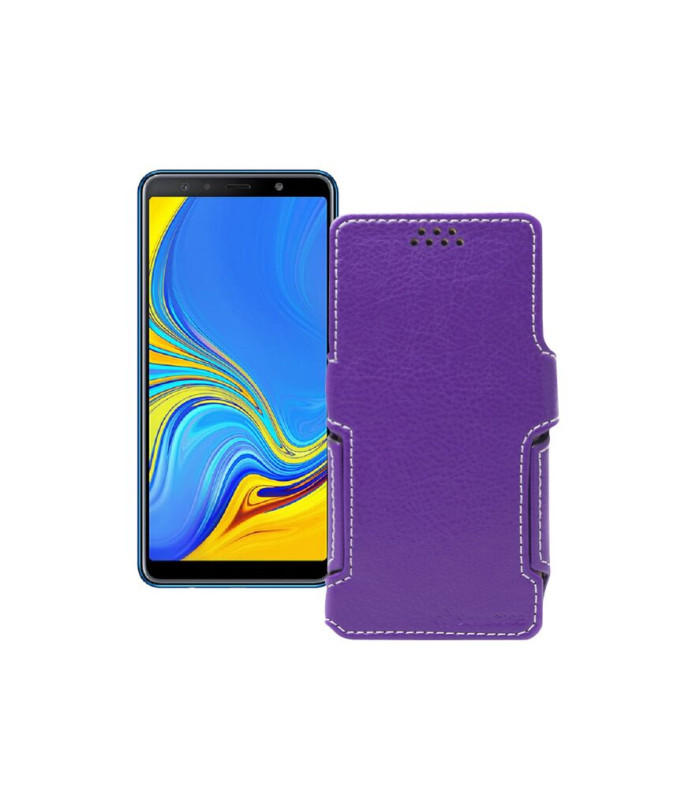 Чохол-книжка з екошкіри для телефону Samsung Galaxy A7 2018 (A750)