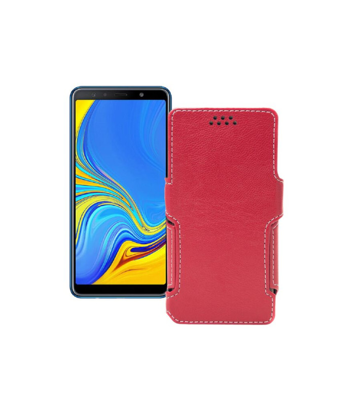 Чохол-книжка з екошкіри для телефону Samsung Galaxy A7 2018 (A750)