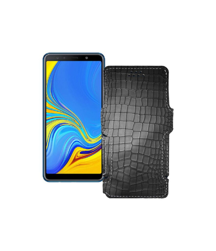 Чохол-книжка з екошкіри для телефону Samsung Galaxy A7 2018 (A750)