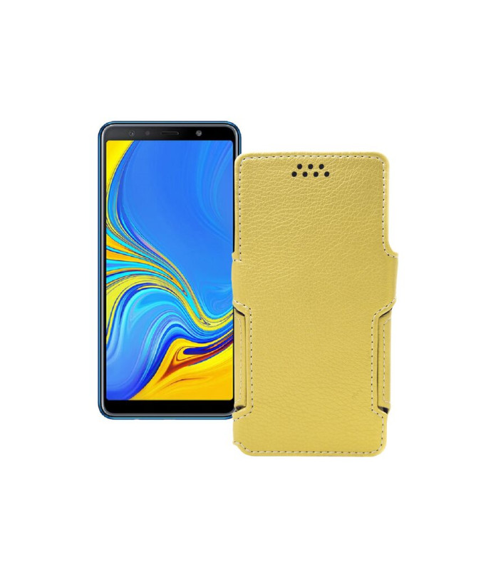 Чохол-книжка з екошкіри для телефону Samsung Galaxy A7 2018 (A750)