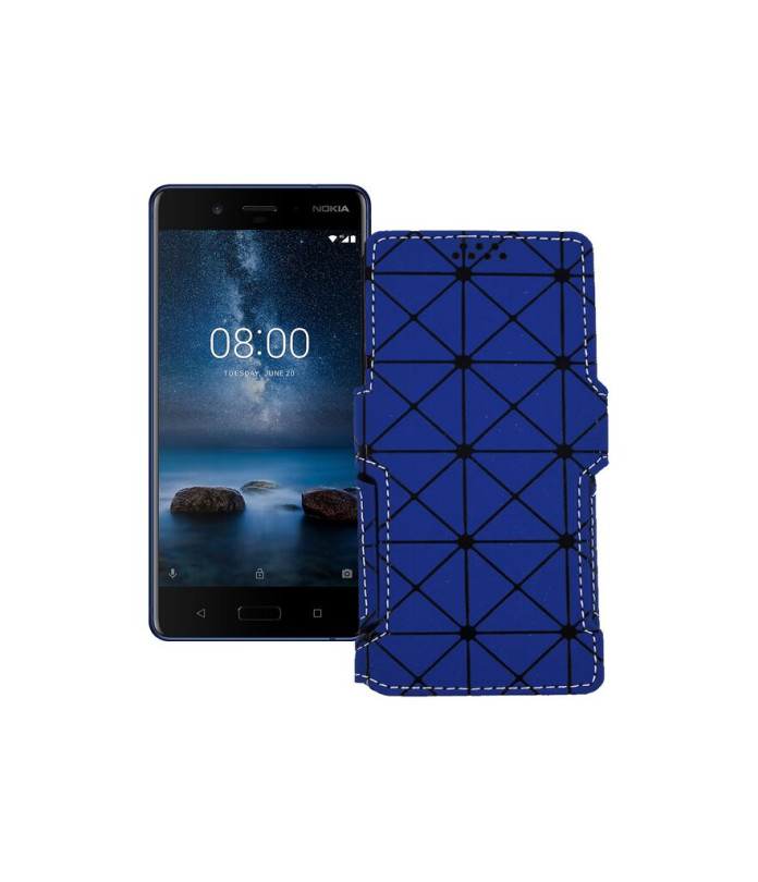 Чохол-книжка з екошкіри для телефону Nokia 8