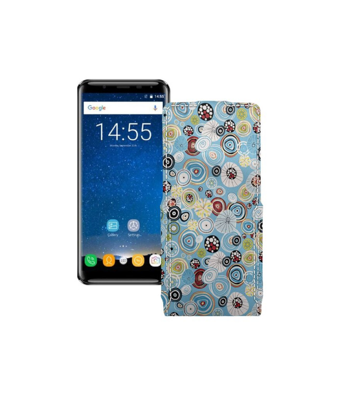 Чохол-флип з екошкіри для телефону Oukitel K5000