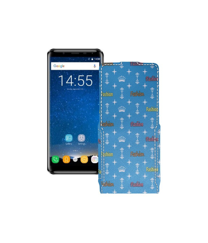 Чохол-флип з екошкіри для телефону Oukitel K5000