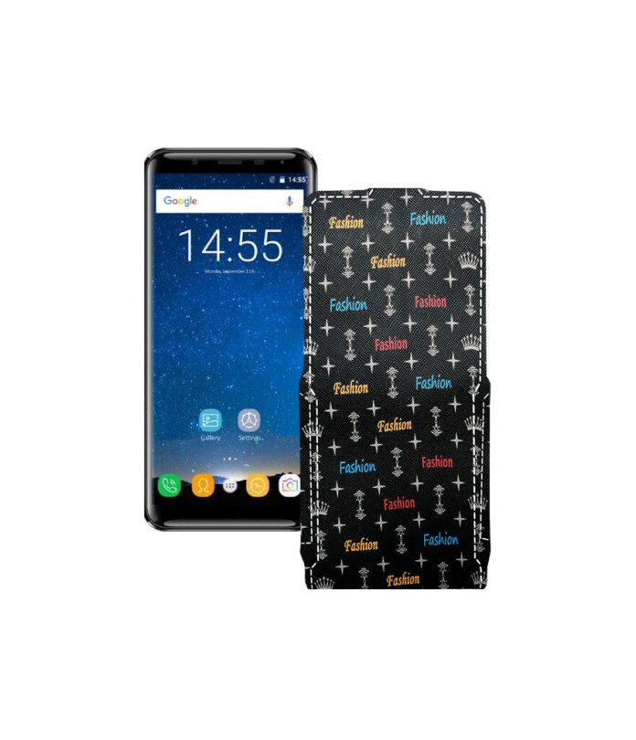 Чохол-флип з екошкіри для телефону Oukitel K5000