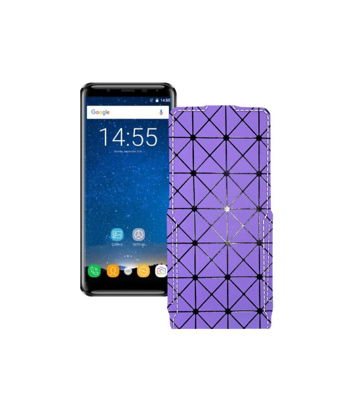 Чохол-флип з екошкіри для телефону Oukitel K5000