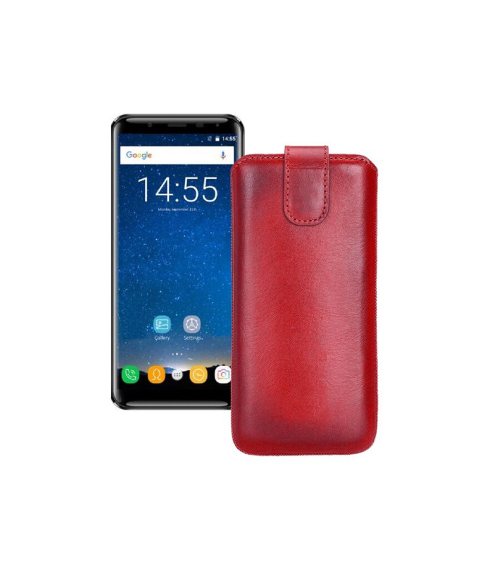 Витяжка з екошкіри для телефону Oukitel K5000