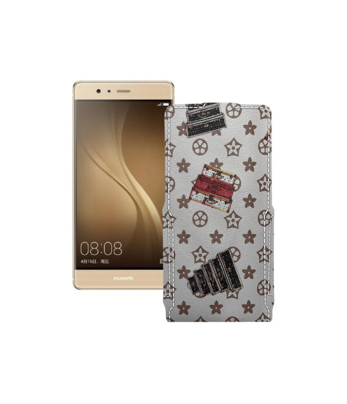 Чохол-флип з екошкіри для телефону Huawei P9