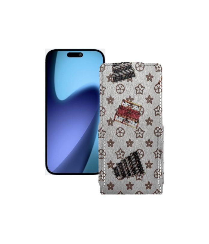 Чохол-флип з екошкіри для телефону Apple iPhone 17 Air