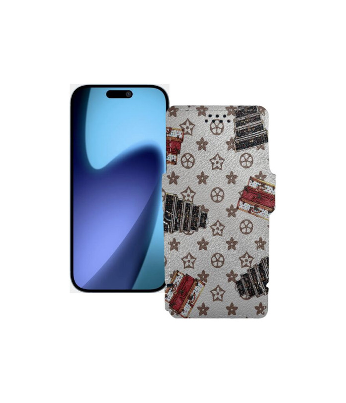 Чохол-книжка з екошкіри для телефону Apple iPhone 17 Air