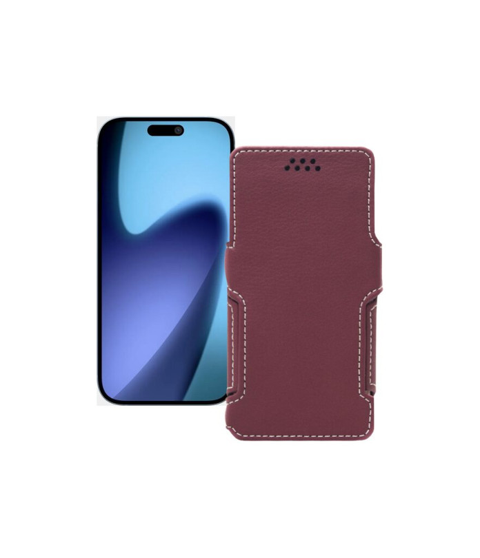 Чохол-книжка з екошкіри для телефону Apple iPhone 17 Air