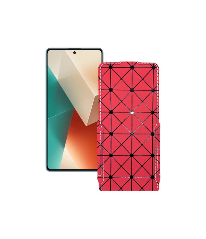 Чохол-флип з екошкіри для телефону Xiaomi Redmi Note 13 (5G)